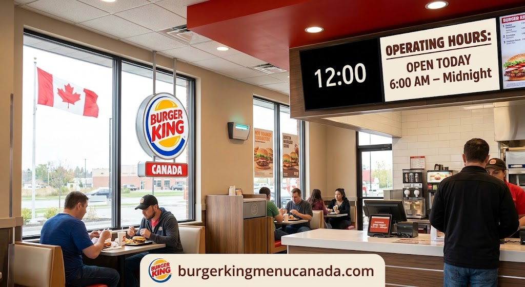 Burger King Canada Hours