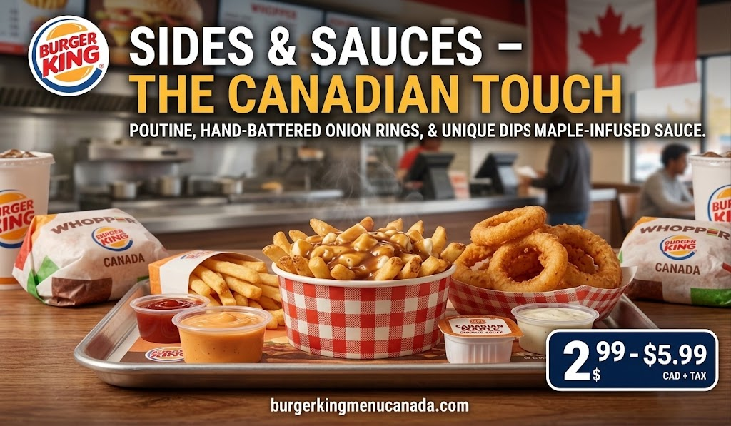 Sides & Sauces – The Canadian Touch