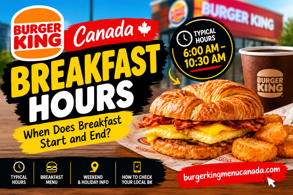 Burger King Canada Breakfast Hours